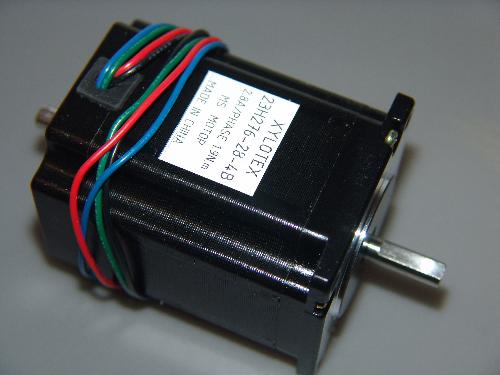 Nema 23 Double Stack Double Shaft Bipolar Stepper Motor